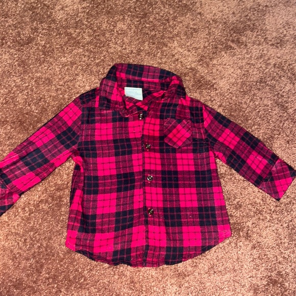 First Impressions Shirts & Tops First Impressions Baby Boy Button